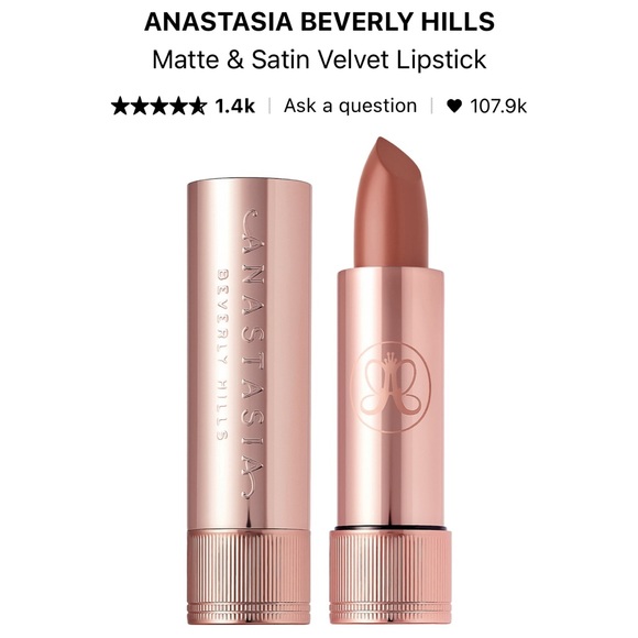 Anastasia Beverly Hills Velvet Lipstick - Picture 2 of 3